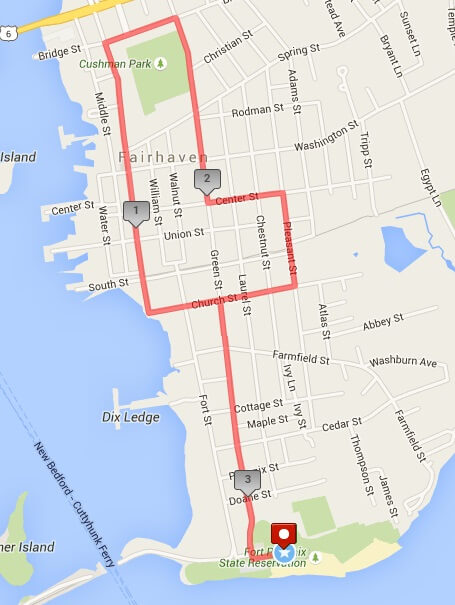 5k Route Map